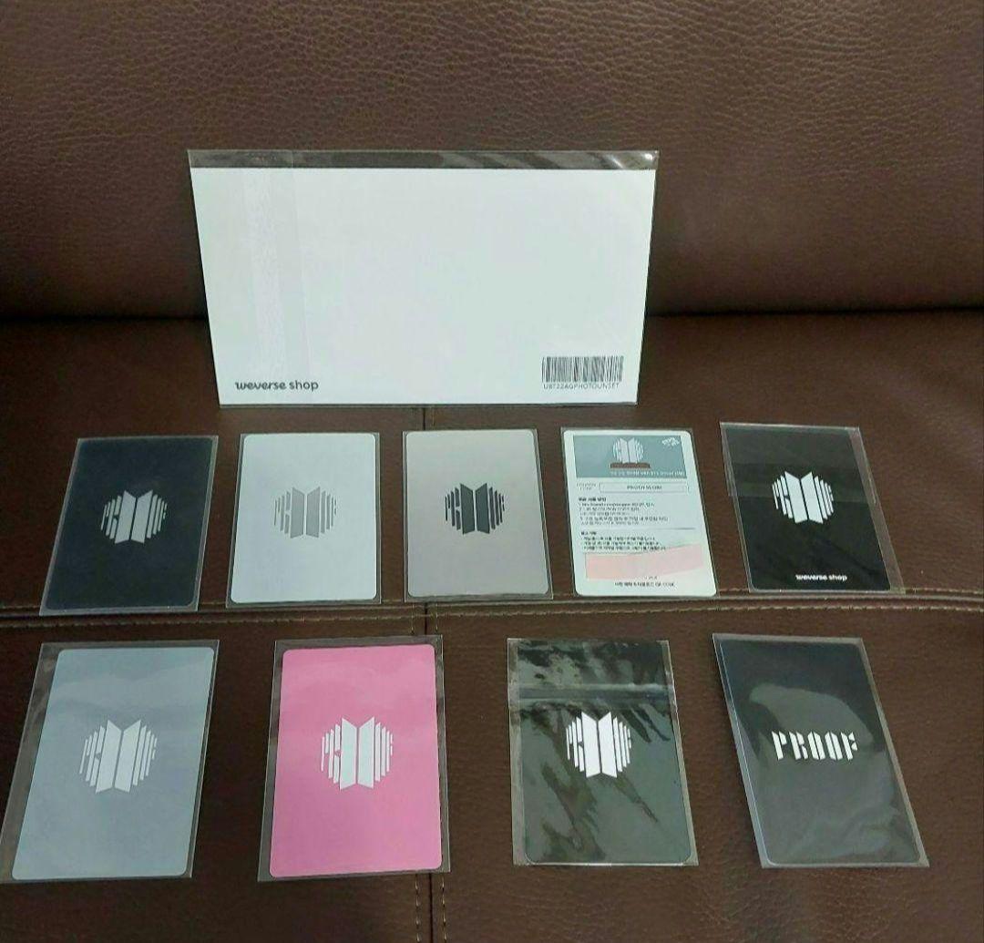 BTS JIN ジン PROOF 各エディション トレカ コンプリートセット