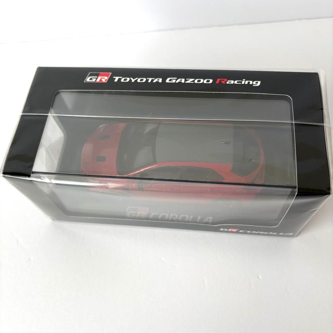 トヨタ博物館購入 GRカローラ カラーサンプルミニカー エモーショナルレッドII
