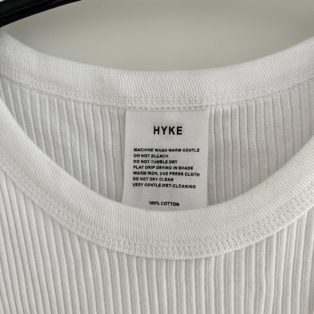 【HYKE】美品 DOUBLE SHOULDER TANK TOPタンクトップ
