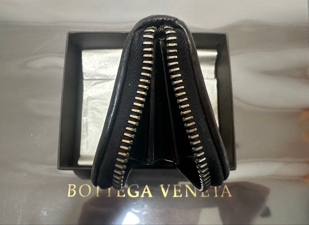 【付属品付】ボッテガヴェネタ イントレチャートケース/カーフ/黒/2️⃣✨✨