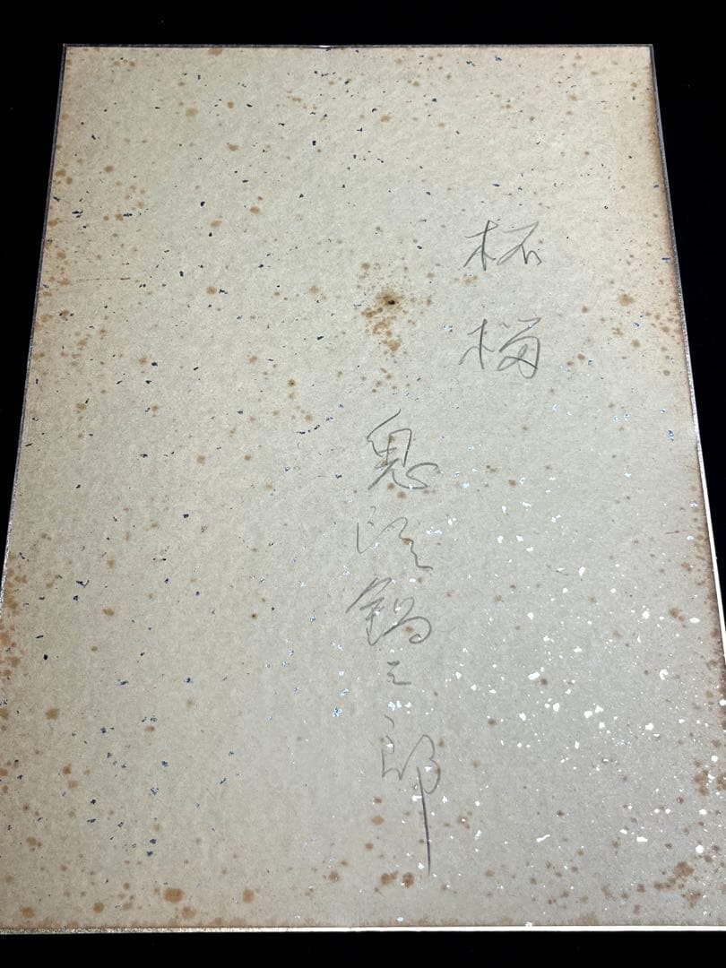 レア　水彩画 鬼頭鍋三郎 柘榴　直筆サイン　肉筆　希少　日本画　古美術