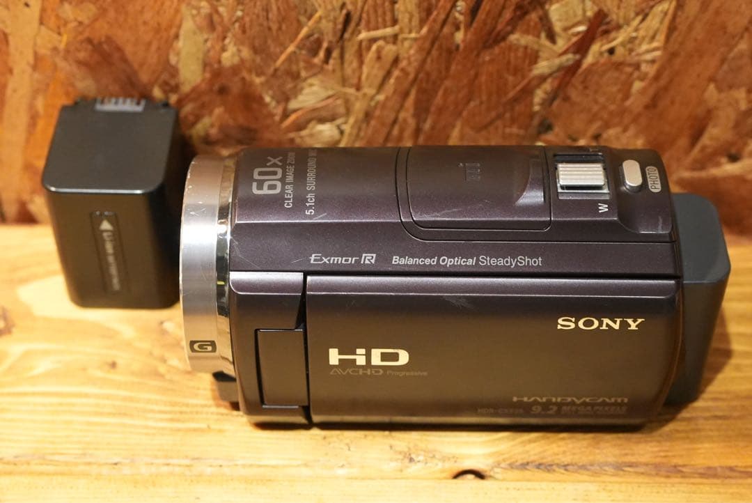 SONY HDR-CX535 ビデオカメラ ボルドーブラウン ハンディカム