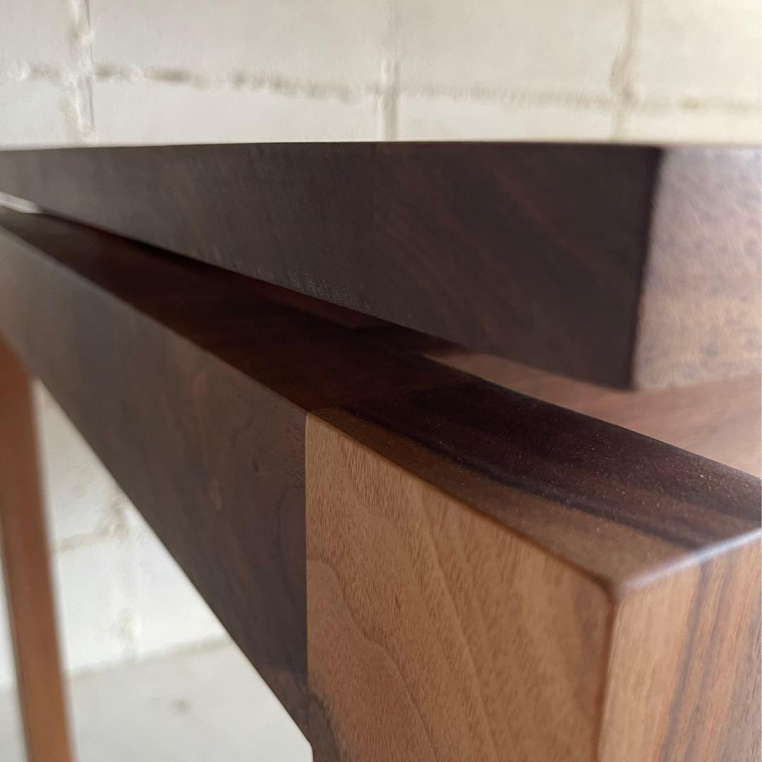 いろは　美品　高級　ウォールナット無垢材 ダイニングテーブル