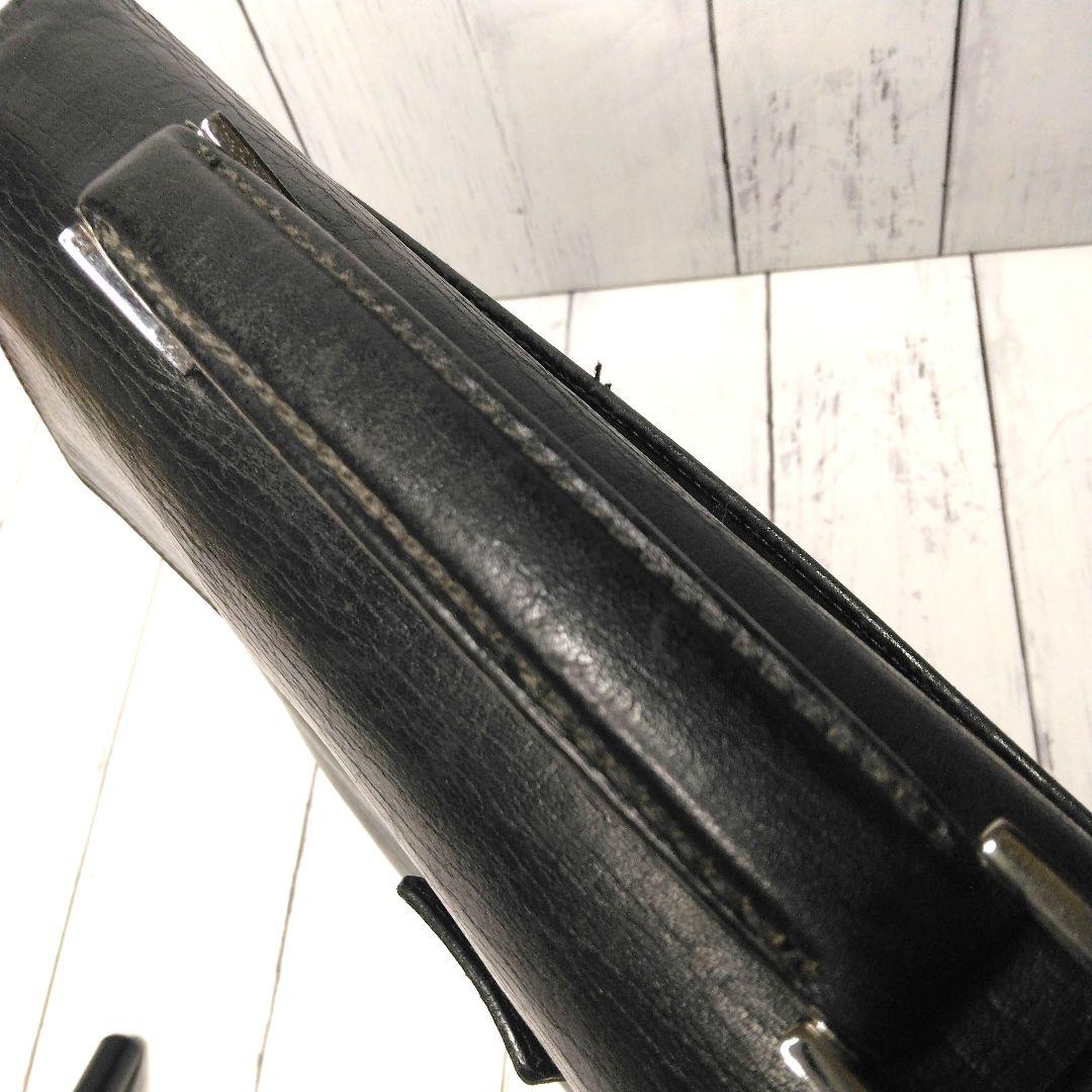 GUCCI ビジネスバッグ　ブリーフケース　A4可　ナンバー錠　シルバー金具