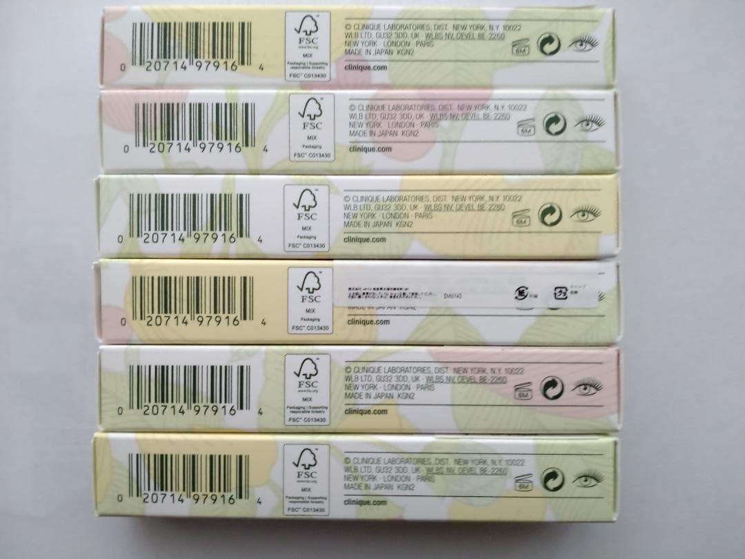 【6個セット】 クリニーク ラッシュパワーマスカラ ブラックオニキス