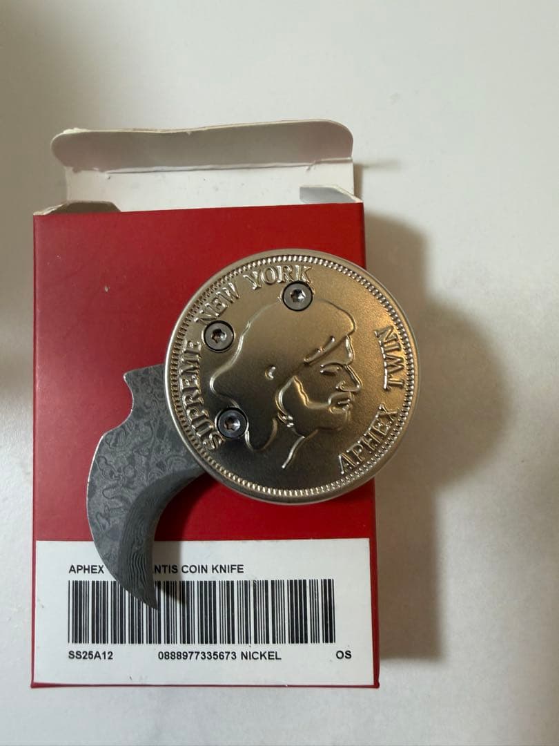 小物 Supreme/Aphex Twin Mantis Coin Knife