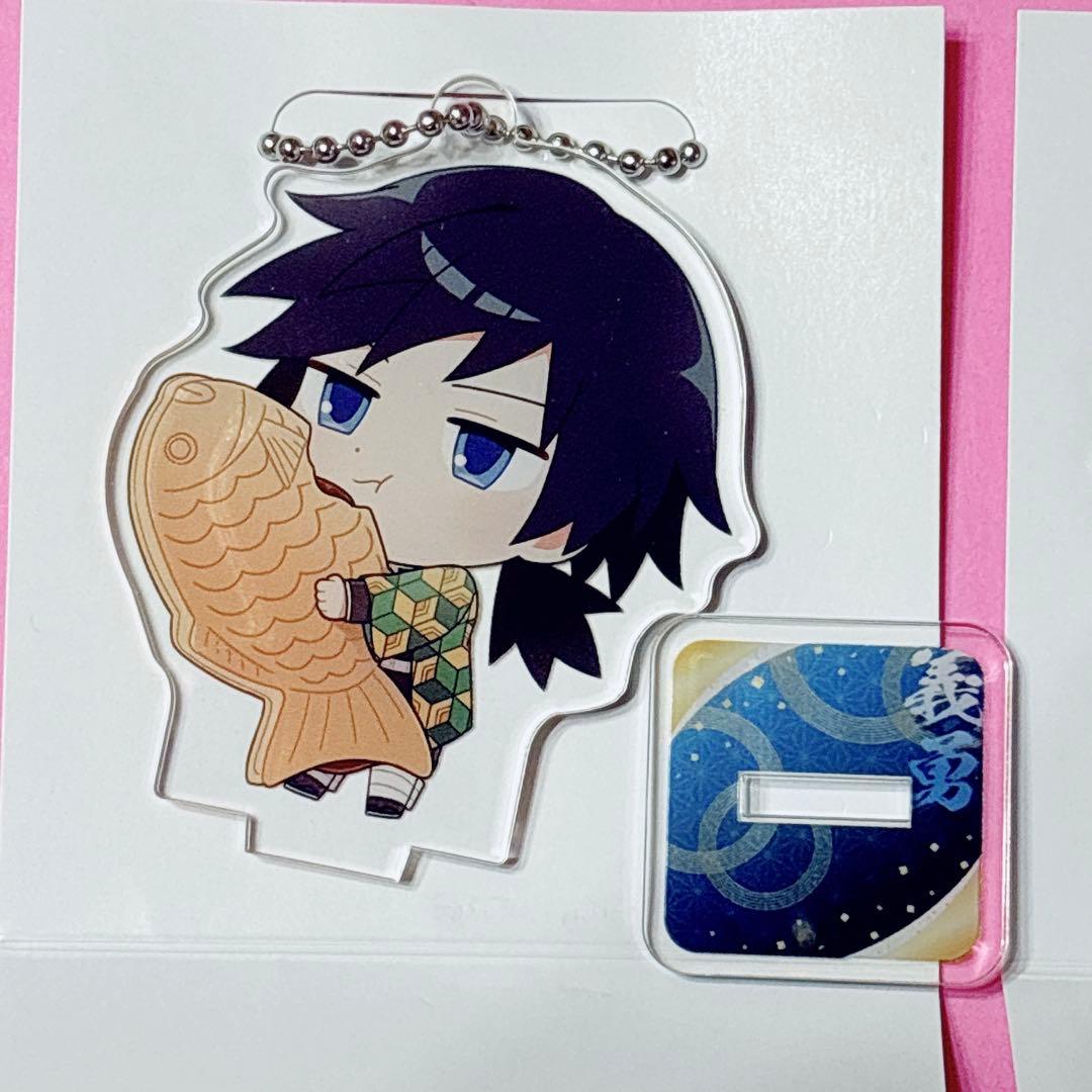 ♡冨岡義勇 コラボカフェ たい焼き スタンド付きデフォルメアクリル