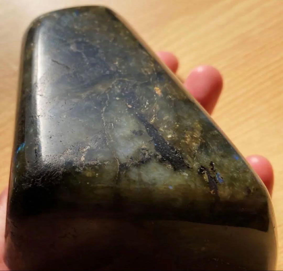 マジックワーカーの石】ラブラドライト マダガスカル産 924g フリー