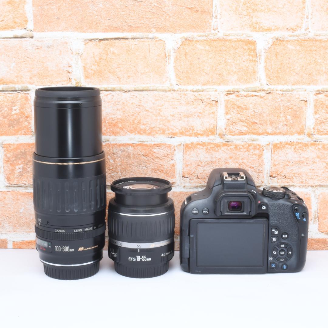 遠くも撮れる超望遠レンズ✨Canon Kiss X9i✨ダブルレンズセット
