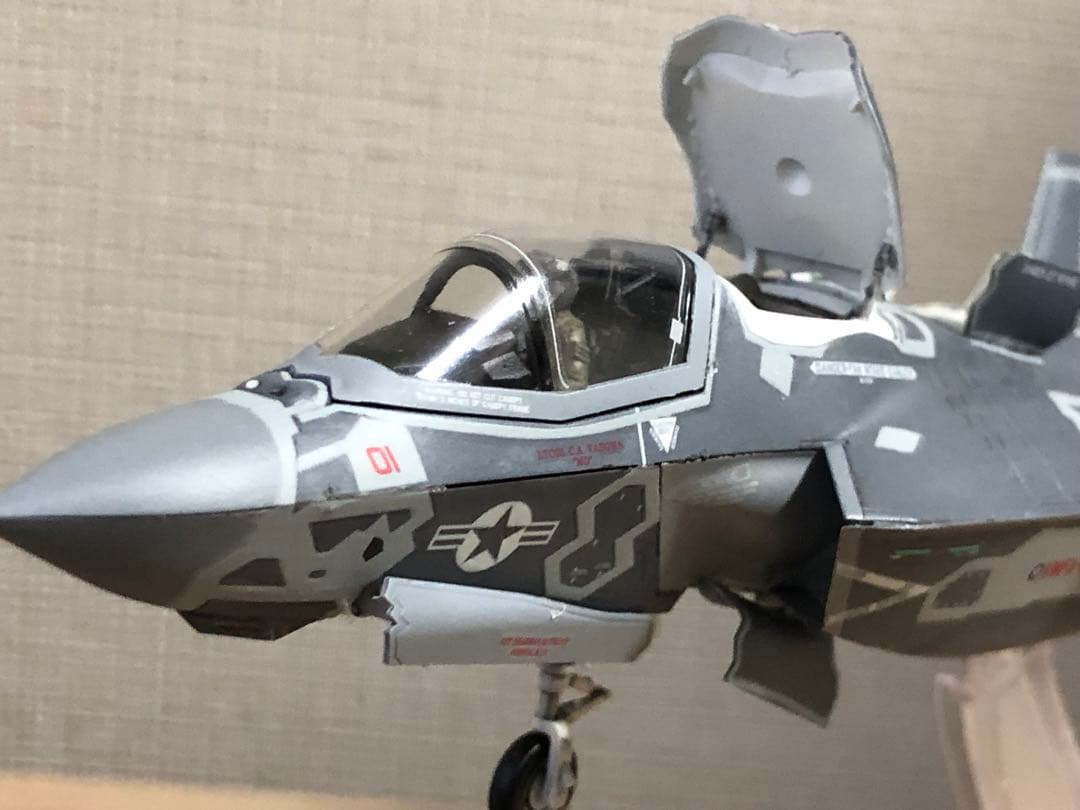 米海兵隊　F-35B プラモデル 米海兵隊 F-35B プラモデル