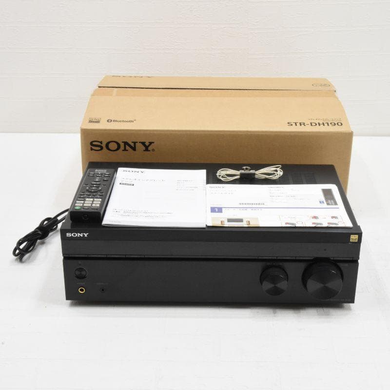美品 SONY STR-DH190 ステレオアンプ 取説元箱あり - メルカリ