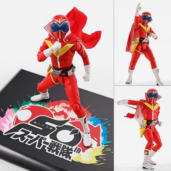 秘密戦隊ゴレンジャー アカレンジャー 真骨彫製法 S.H.Figuarts 新品