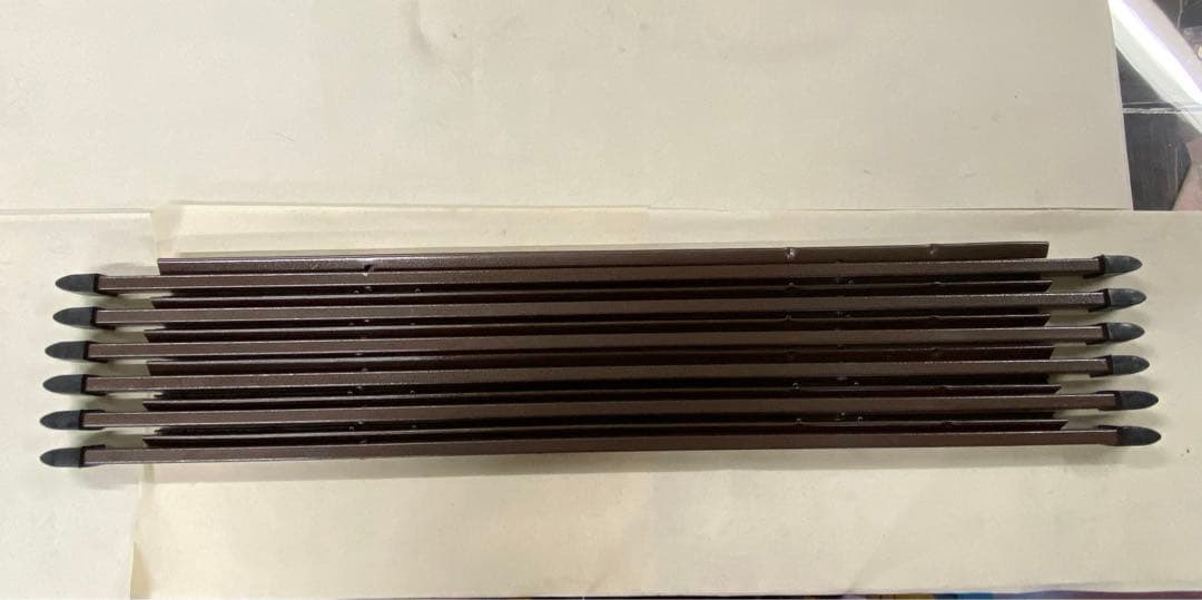 匿名配送 NO.8949サンケーキコム新聞挟 スチールV型 NO.621×6