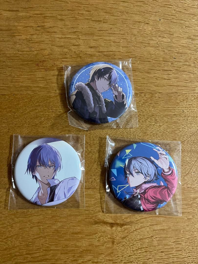 プロセカ 青柳冬弥 缶バッジ3つセット - メルカリ