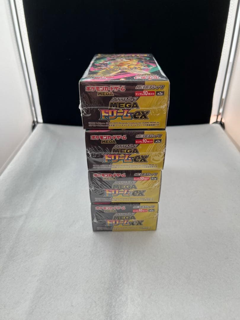 ポケカ MEGAドリームex 4BOX シュリンク付