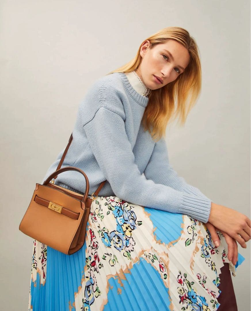 美品！トリーバーチ リー ラジウィル プチ ダブルバッグ