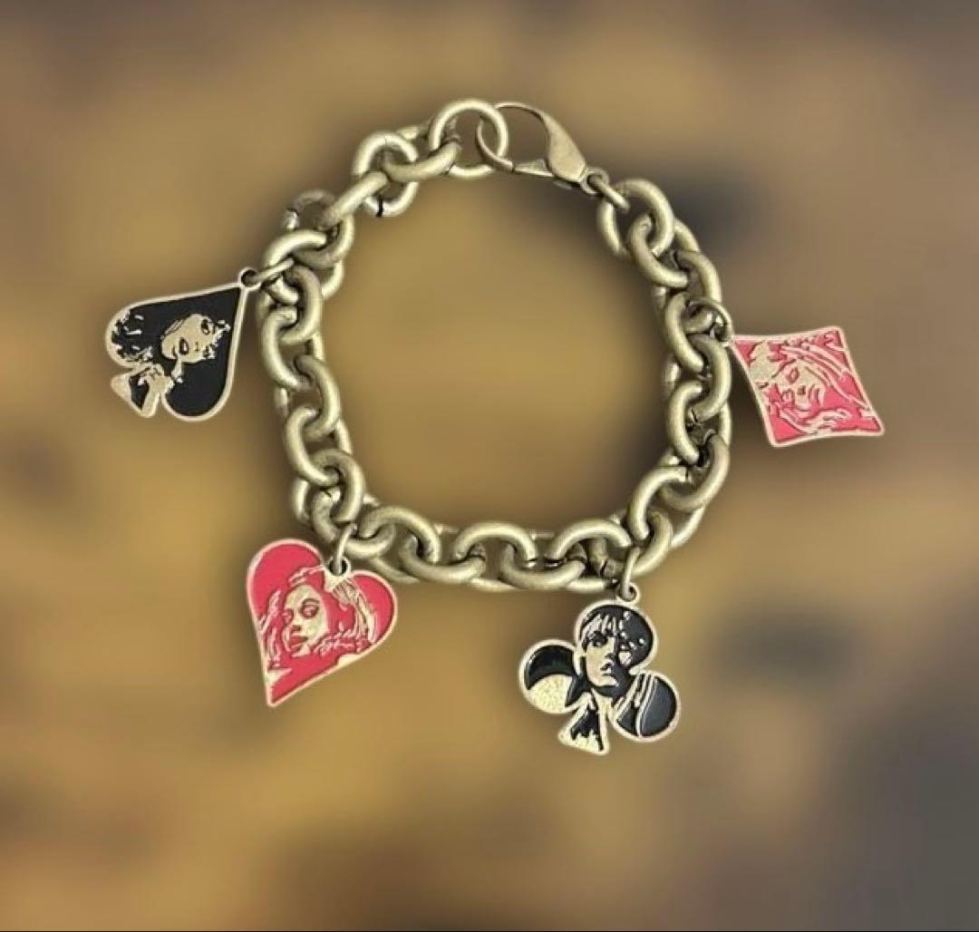 ヒステリックグラマー トランプ ガール ブレスレット ゴールド ヒステリックグラマー トランプ ガール ブレスレット ゴールド