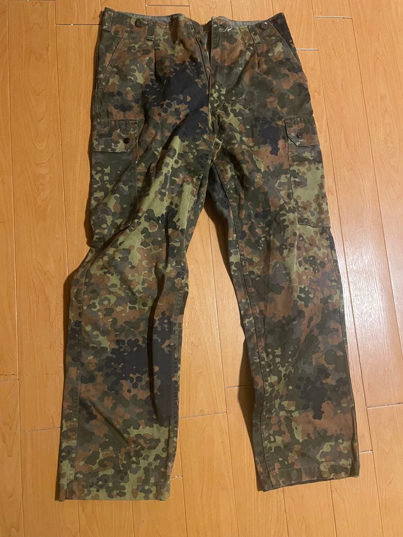 ドイツ連邦軍 迷彩ズボン サバゲー装備 フレック迷彩 ミリタリー