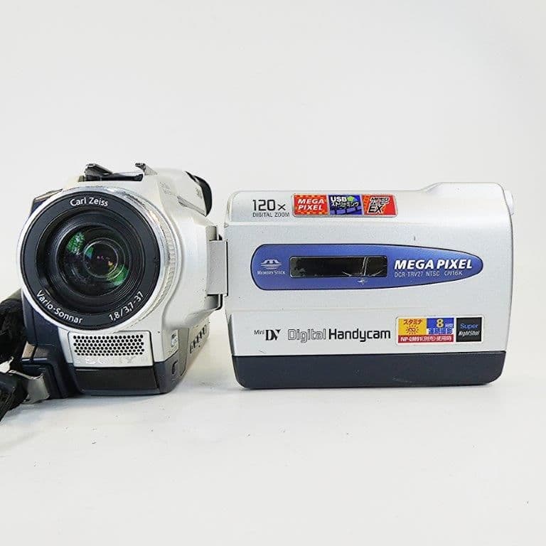 動作品ソニー DCR-TRV27 MiniDVビデオカメラ　DVDダビングに最適