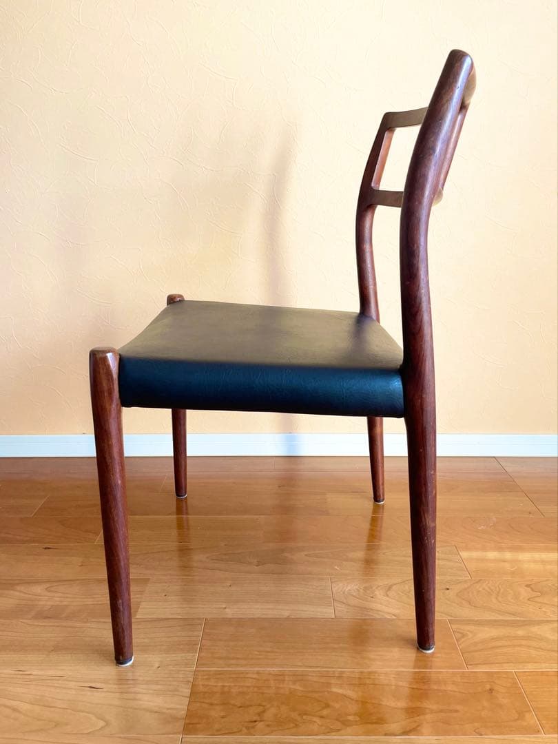 ダイニングチェア4脚 デンマークニールス・モラー チーク材 椅子 大塚