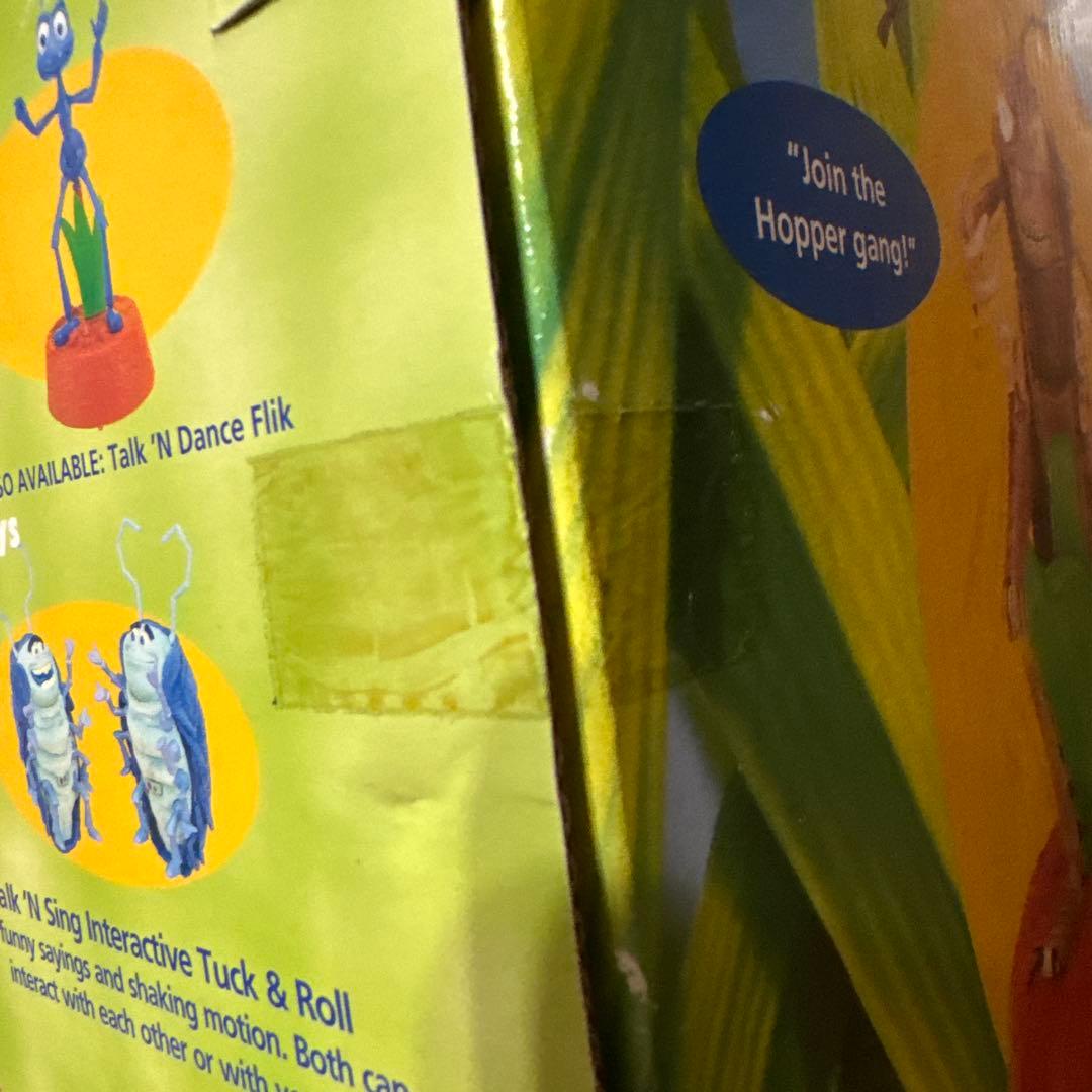 レア品！バグズライフ Talk 'N Dance Hopper