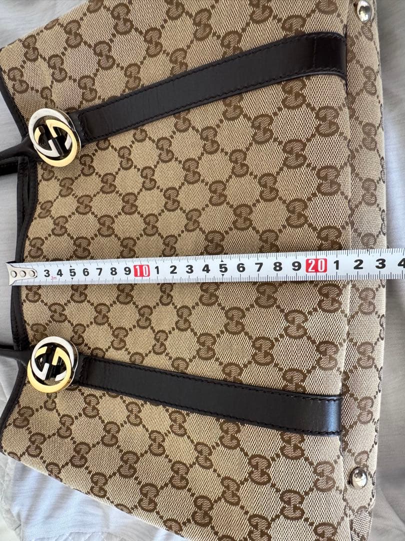 Gucci ロゴパターン ショルダーバッグ