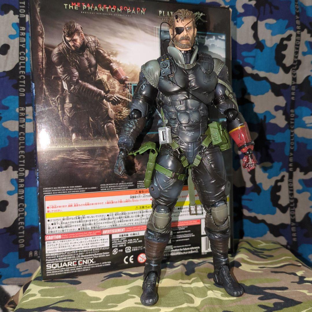 プレイアーツ改 メタルギアソリッド５ ヴェノムスネーク(中古品•ブリスター破損)