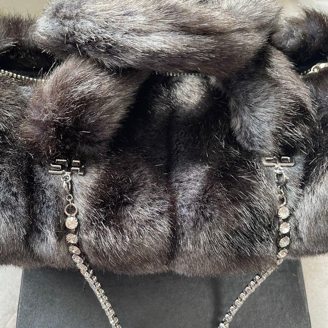 [新品未使用] SONIA RYKIEL SACS fake fur bag