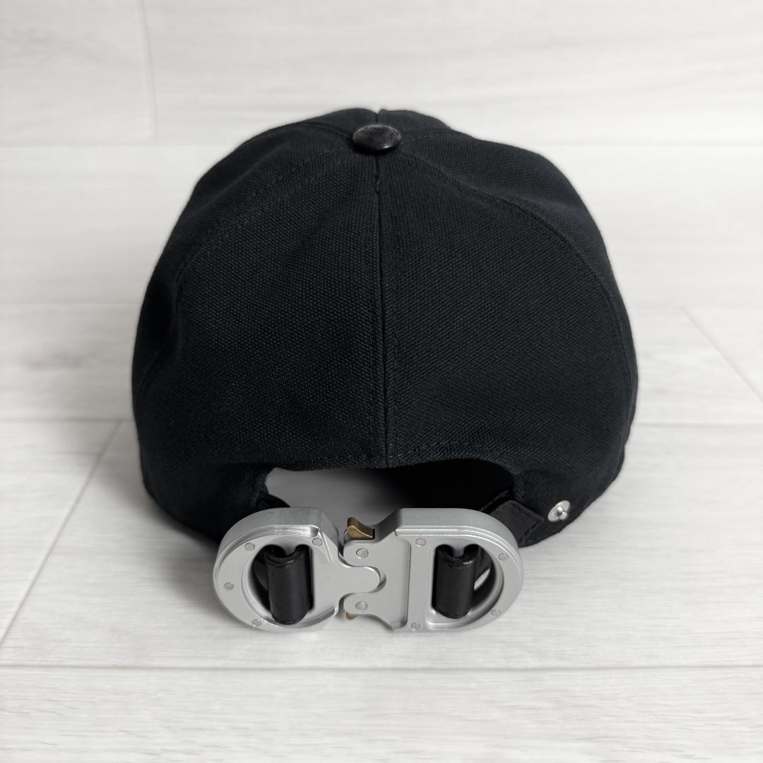 高級高価モデルCDロゴ】ディオールオム メタルバックル キャップ 帽子