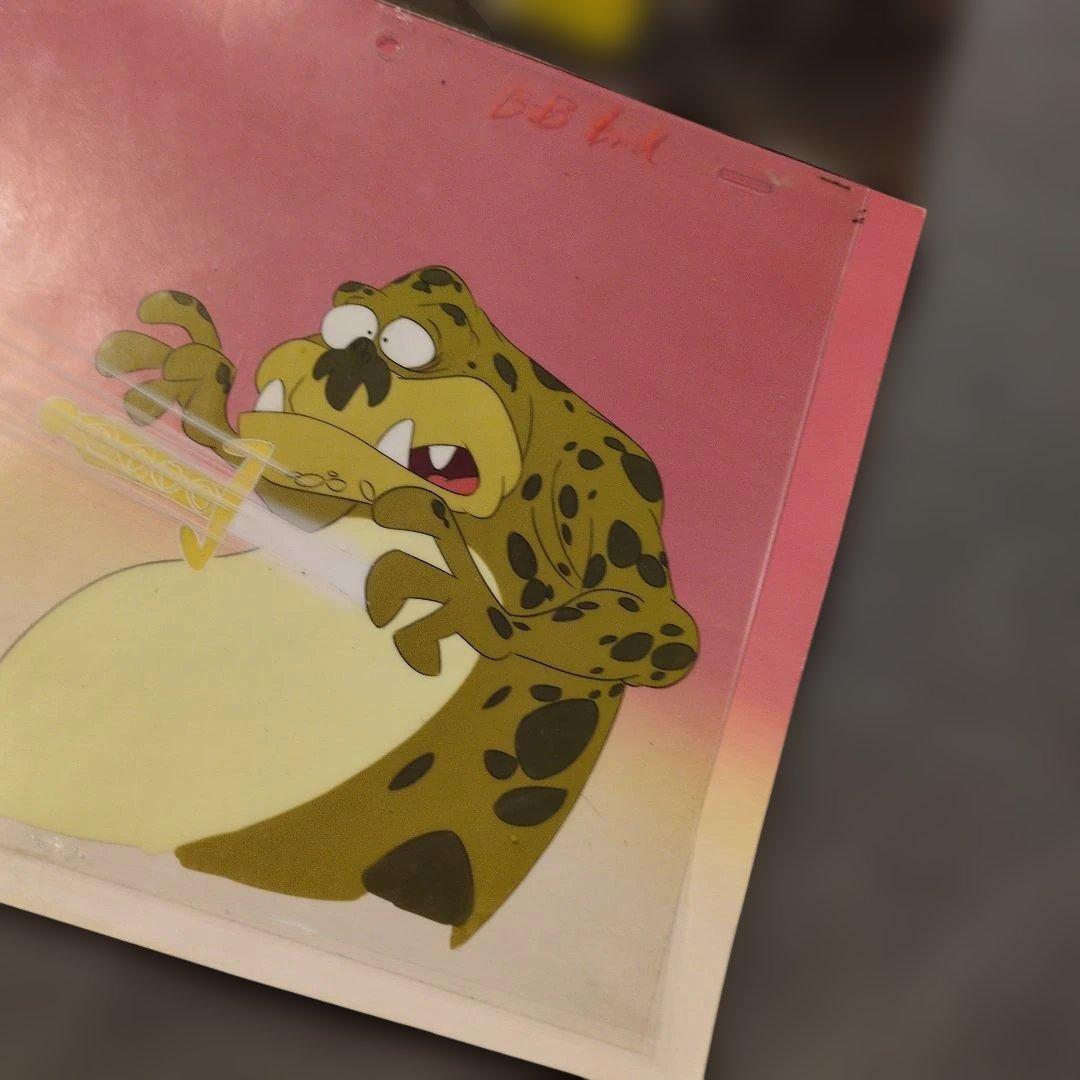 虫プロの遺産 なつかしの世界名作アニメ アンデルセン物語❤️「沼の王の娘」セル画