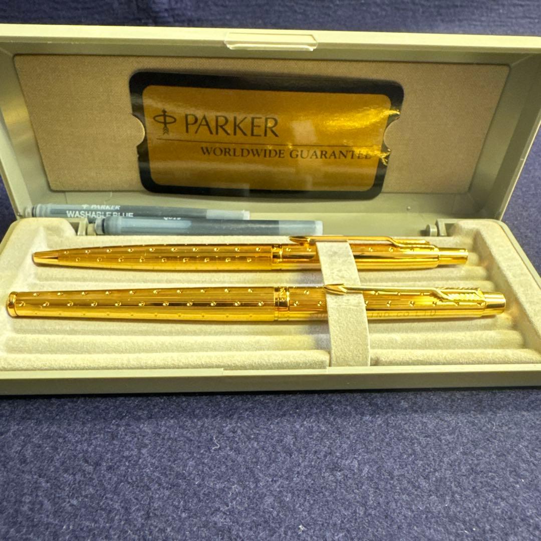 パーカー　ボールペン　万年筆　シャープペン　他　計11本　ジャンク