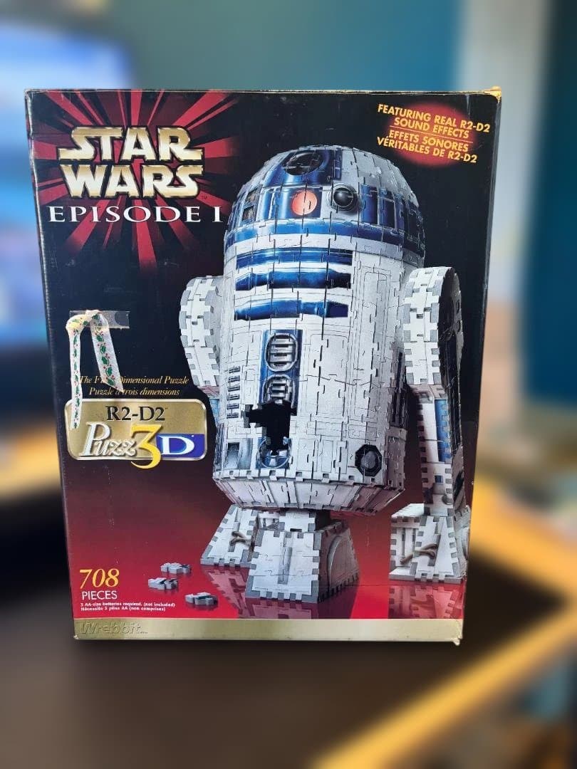 スターウォーズ R2-D2 3Dパズル 【超レア】STAR WARS R2-D2 3Dパズル