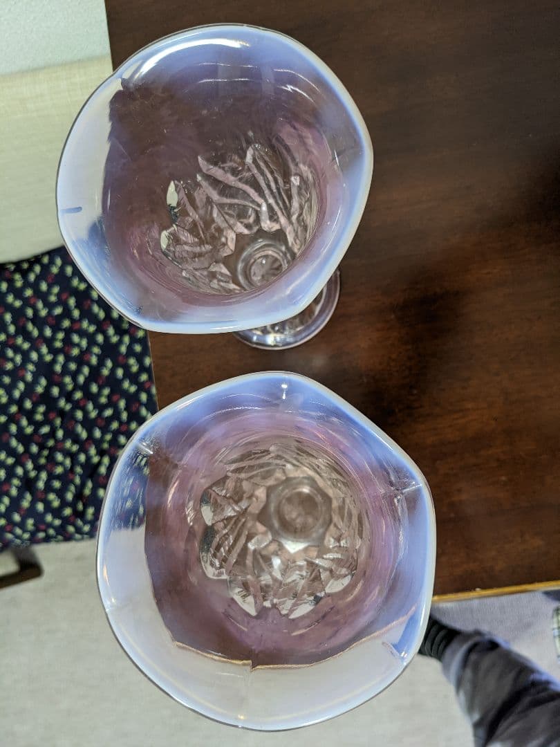 ♢和ガラス 昭和レトロ アイスカップ アンティーク 骨董品 コレクション