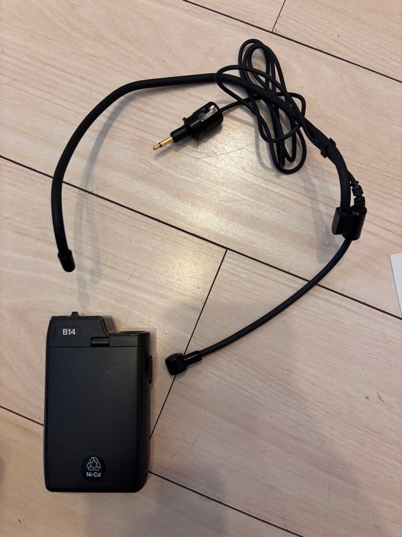 JVC ワイヤレスマイク WM-P860 ヘッドセット WT-UM82