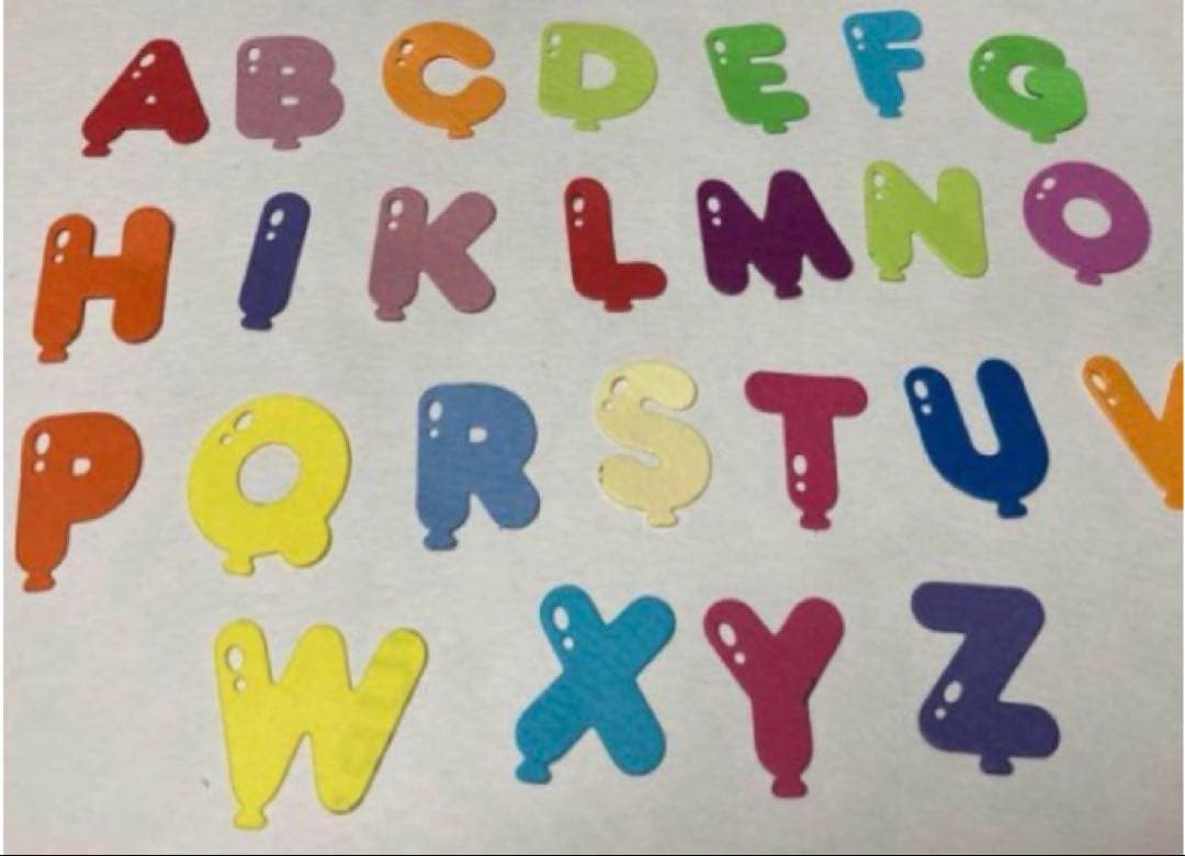 アルバム飾り　アルファベット　オーダー 受付中(^-^) アルバム飾りアルファベットオーダー 受付中(^-^)