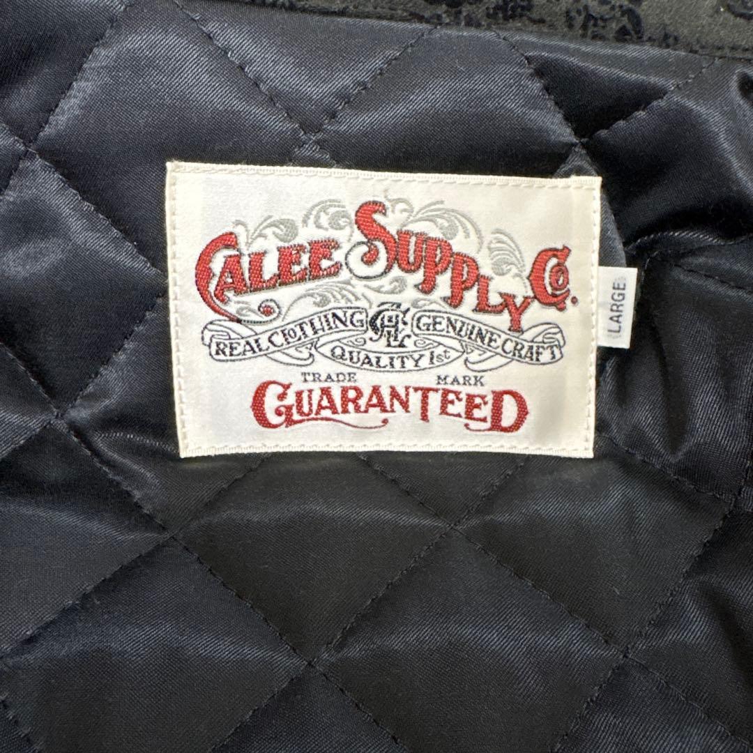 Calee ジャケット Lサイズ キャリー ペイズリー キルティング