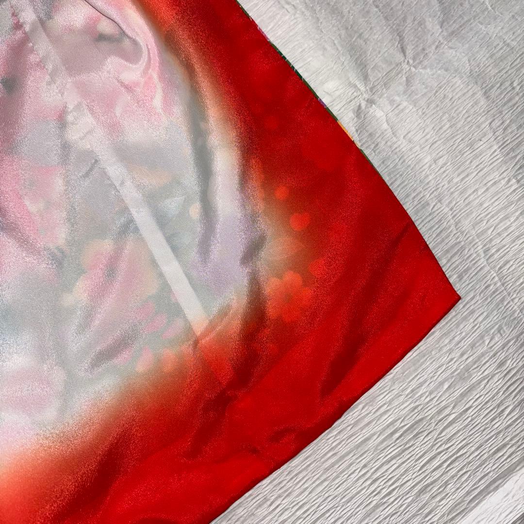 七五三　七歳　正絹着物帯十点セット