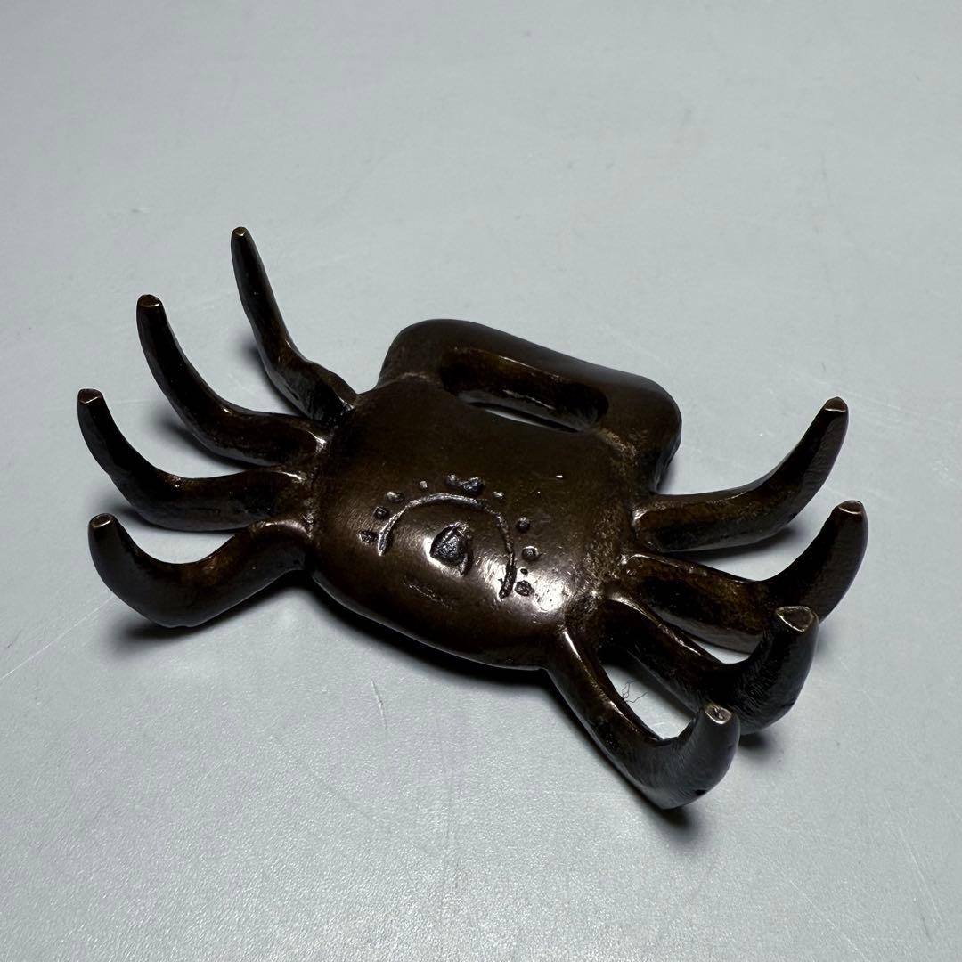 一ノ瀬宗辰　六種蓋置　五徳　三葉　一閑人　栄螺　三人形　蟹　千利休　高岡金工師