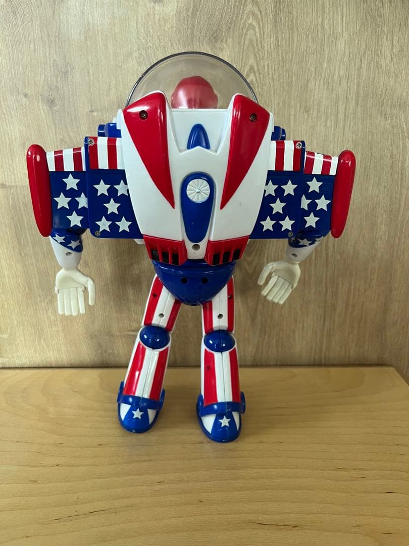 海外版トイストーリー 星条旗 バズ・ライトイヤー トーキングフィギア