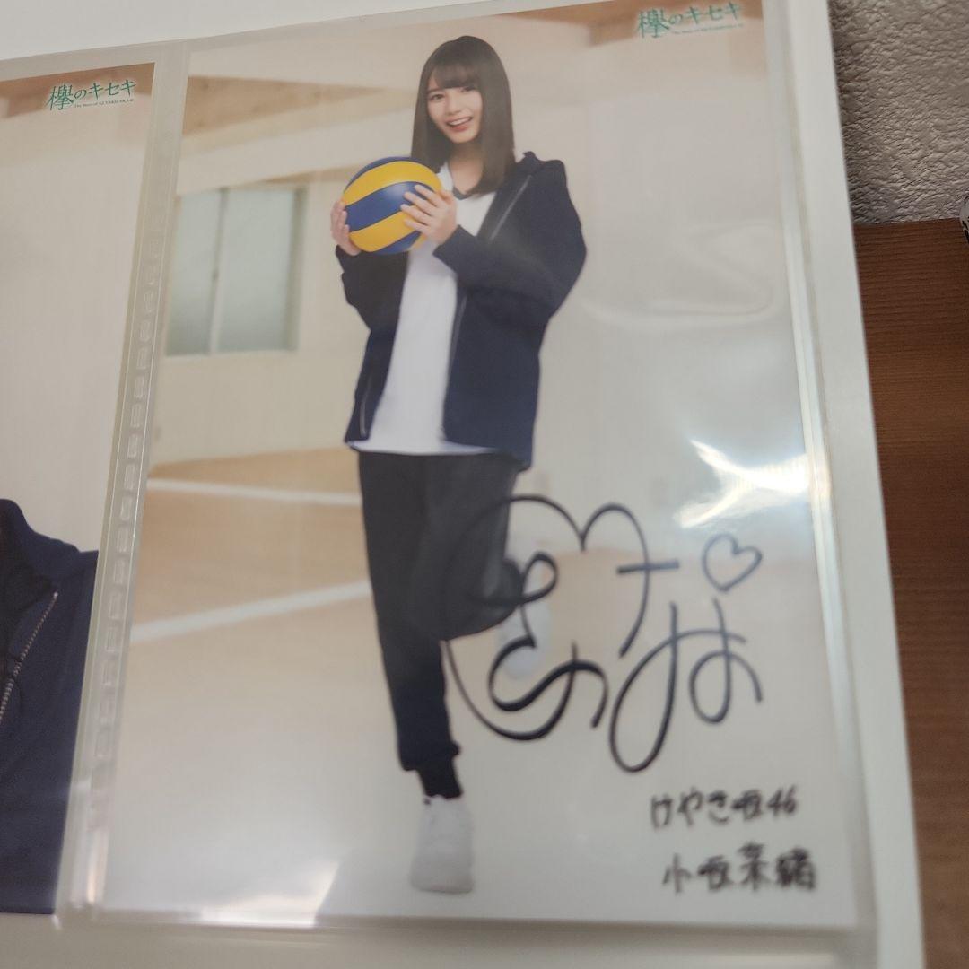 欅のキセキ イベント報酬 小坂菜緒 オリジナルフォト5枚+ヒナビンゴ4枚
