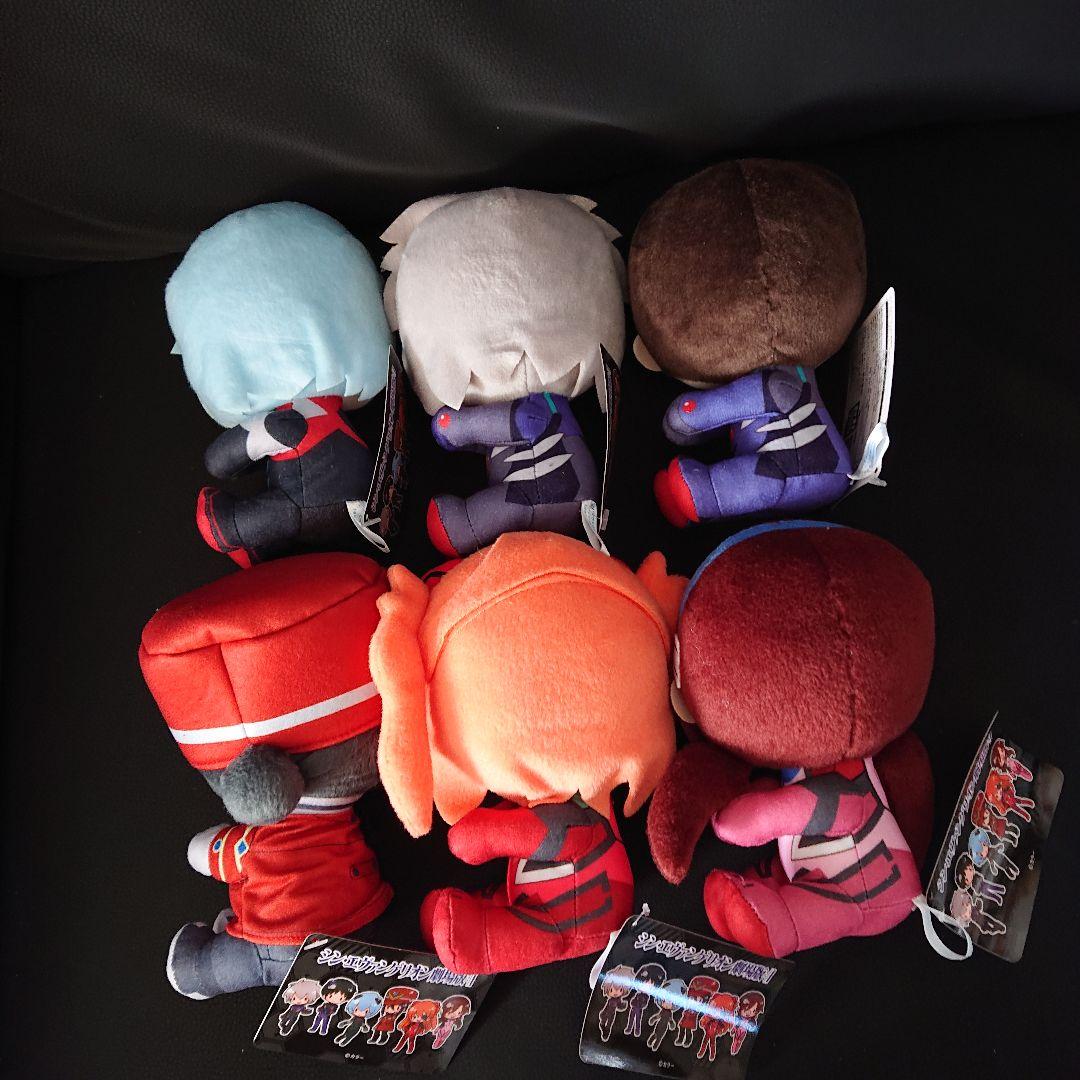 シン・エヴァンゲリオン劇場版 くっつきぬいぐるみ コンプリートセット