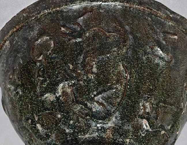 コレクター収集品 東漢時代 緑釉 盆栽 鉢