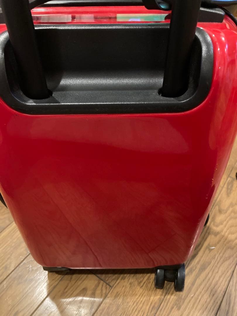 レア BMW MINI ストライプキャリーケース レッド