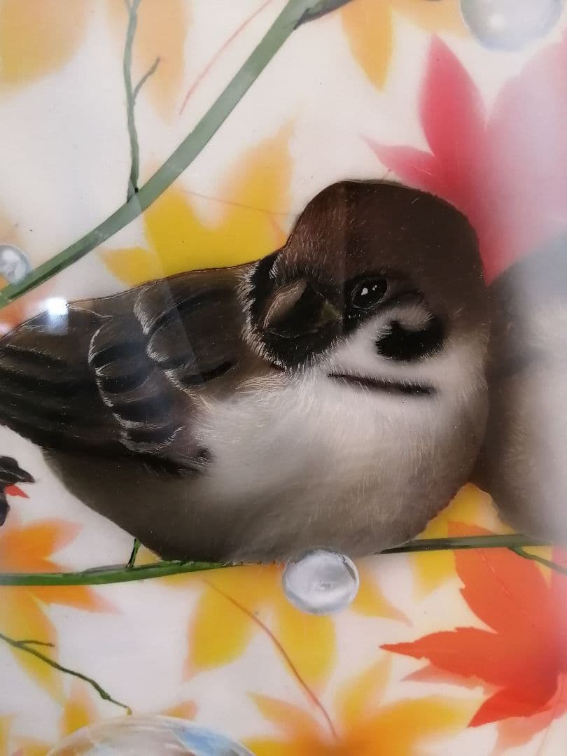 画家　西風　鷹　原画　秋の終わり