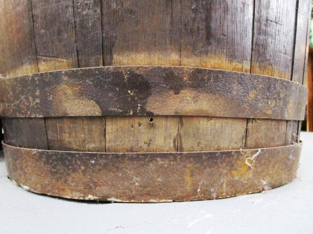 y0205-1 サントリー山崎工場 ウイスキー樽 1953年 高さ87cm