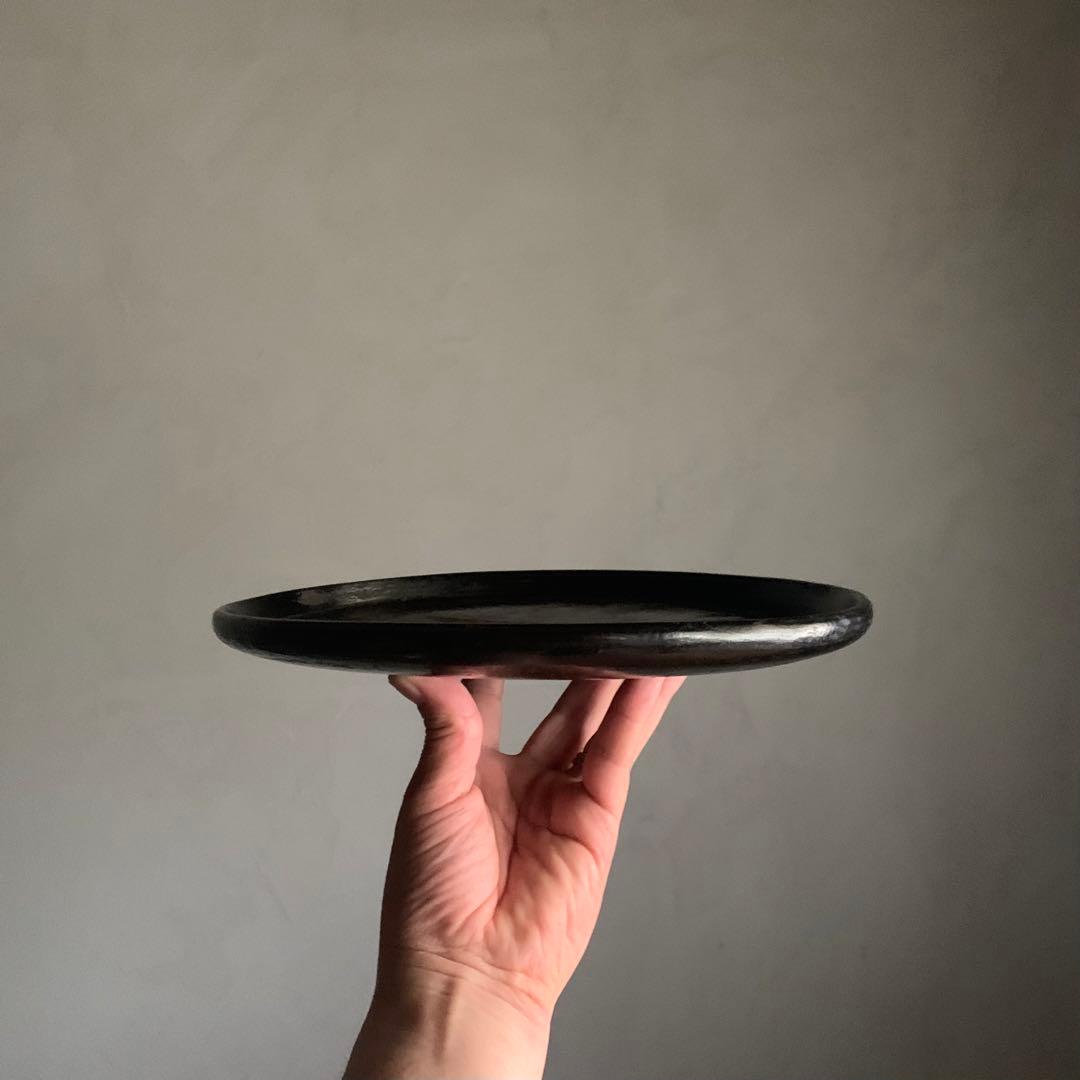 朽木塗 盆 朽木盆 No.2 枯れ盆 古美術 古道具 アンティーク やつれ盆