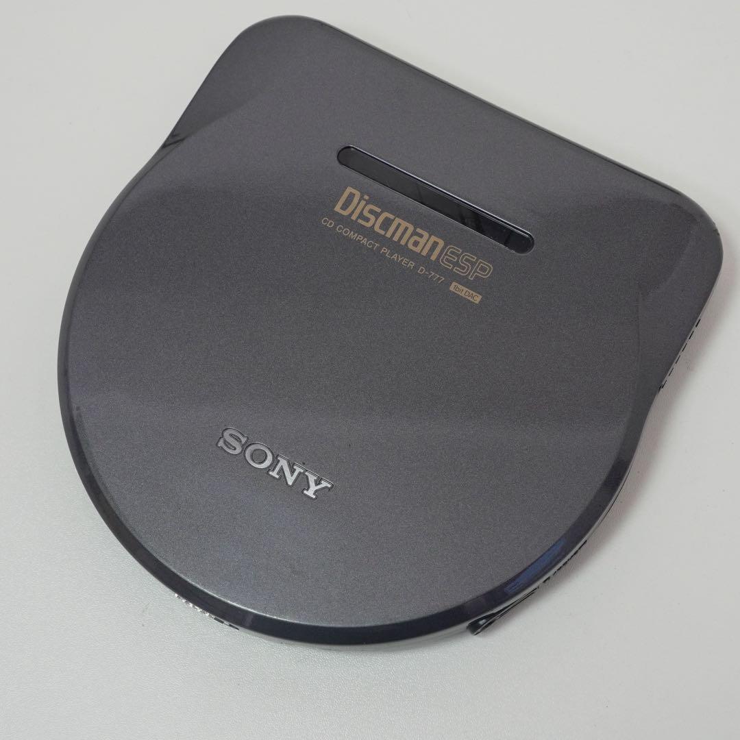 SONY Discman d-777 ESP ポータブルCDプレーヤー - メルカリ