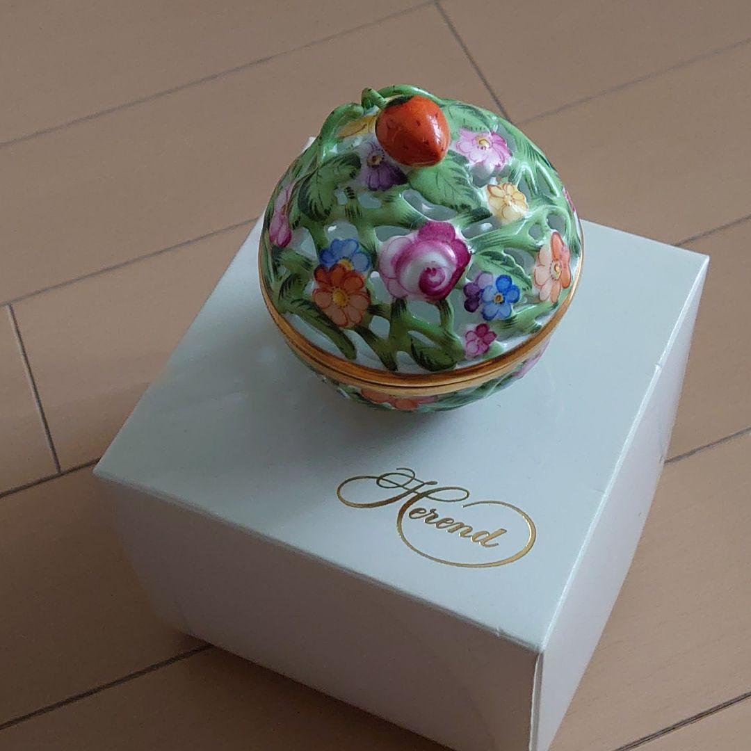 chai様専用Herend ヘレンド ファッション 小物入れ ボンボニエール