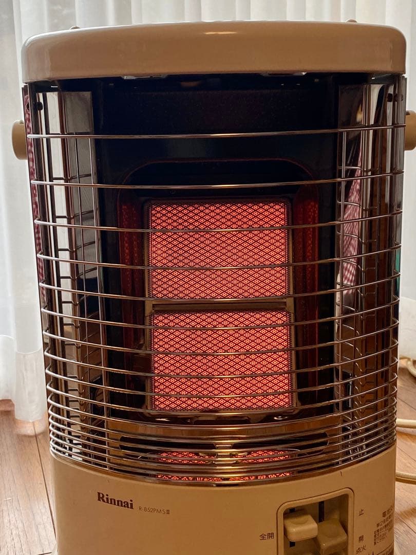 リンナイ ガス赤外線ファンヒーター R-852PMSⅢ(C) R-852PM」の人気