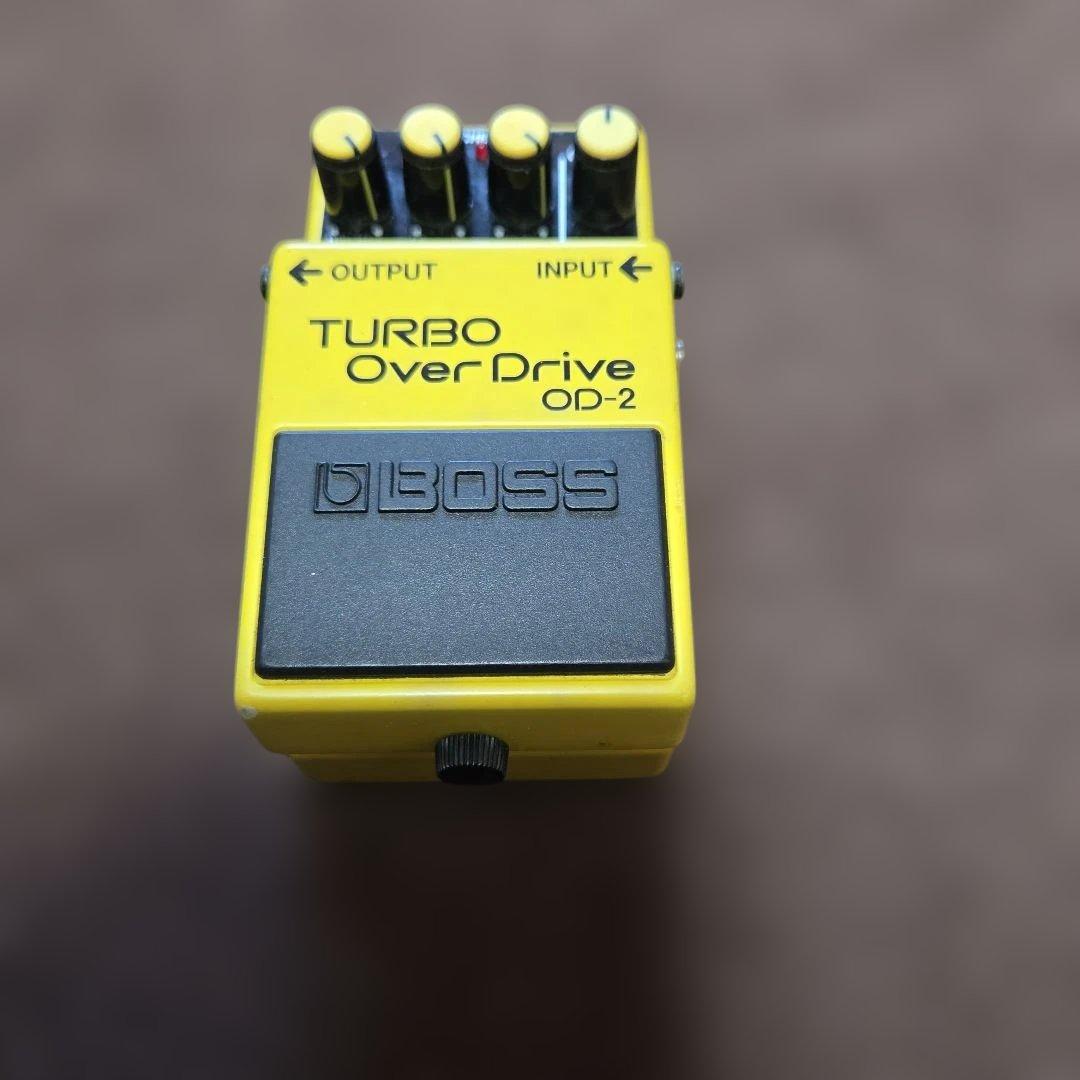 ①BOSSTURBOOverDriveターボオーバードライブOD-2日本製中古品 買取情報】伝説の名機の後継として生まれたターボ・オーバードライブ